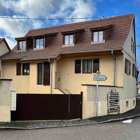 아파트 Sur La Route Des Vins Entre Colmar Et Strasbourg *