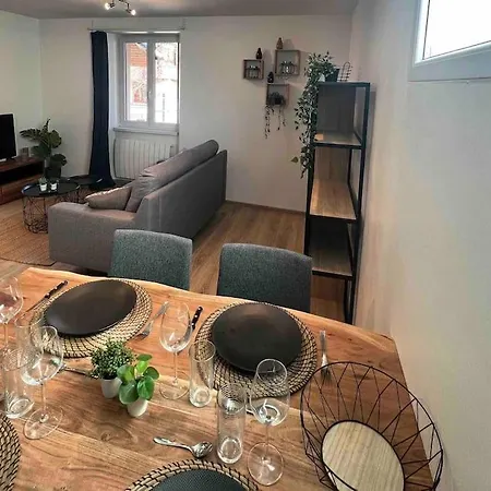 아파트 Sur La Route Des Vins Entre Colmar Et Strasbourg Scherwiller